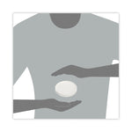 Spiral-Wound Paper Hot Cup Lids, Fits 16 oz Hot Cups, Paper, White, 25/Sleeve, 20 Sleeves/Carton