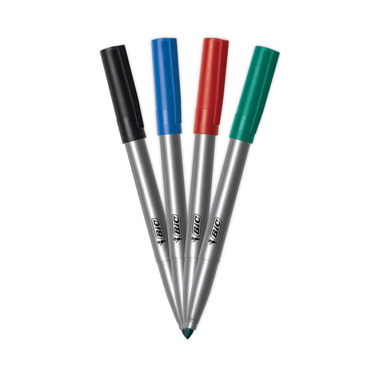 ReVolution Permanent Markers, Fine Bullet Tip, Assorted Colors, Dozen