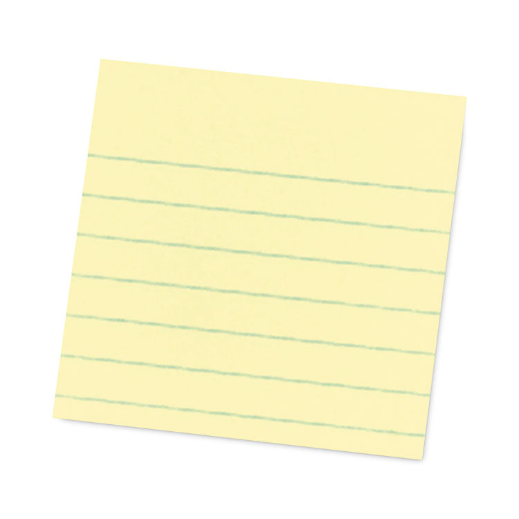Pads in Canary Yellow, Note Ruled, 4" x 4", 90 Sheets/Pad, 4 Pads/Pack