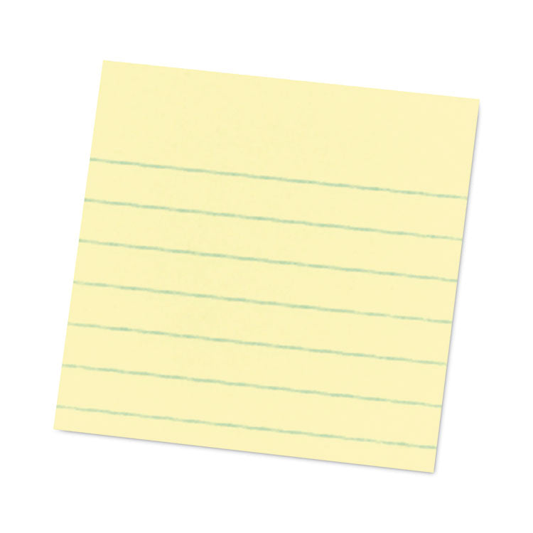 Pads in Canary Yellow, Note Ruled, 4" x 4", 90 Sheets/Pad, 6 Pads/Pack