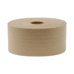 Glass-Fiber Reinforced Gummed Kraft Sealing Tape, 3" Core, 3" X 450 Ft, Brown, 10/carton