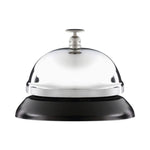 Call Bell, 3.38" Diameter, Brushed Nickel