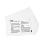 Shredder Lubricant Sheets, 8.4 x 5.9, 24 Sheets/Pack