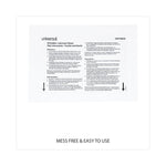 Shredder Lubricant Sheets, 8.4 x 5.9, 24 Sheets/Pack