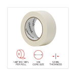 General-Purpose Masking Tape, 3" Core, 48 Mm X 54.8 M, Beige, 2/pack