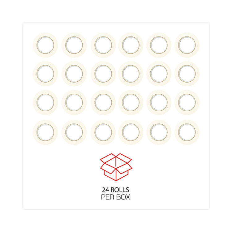 General-Purpose Masking Tape, 3" Core, 48 Mm X 54.8 M, Beige, 24/carton