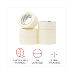 General-Purpose Masking Tape, 3" Core, 48 Mm X 54.8 M, Beige, 24/carton