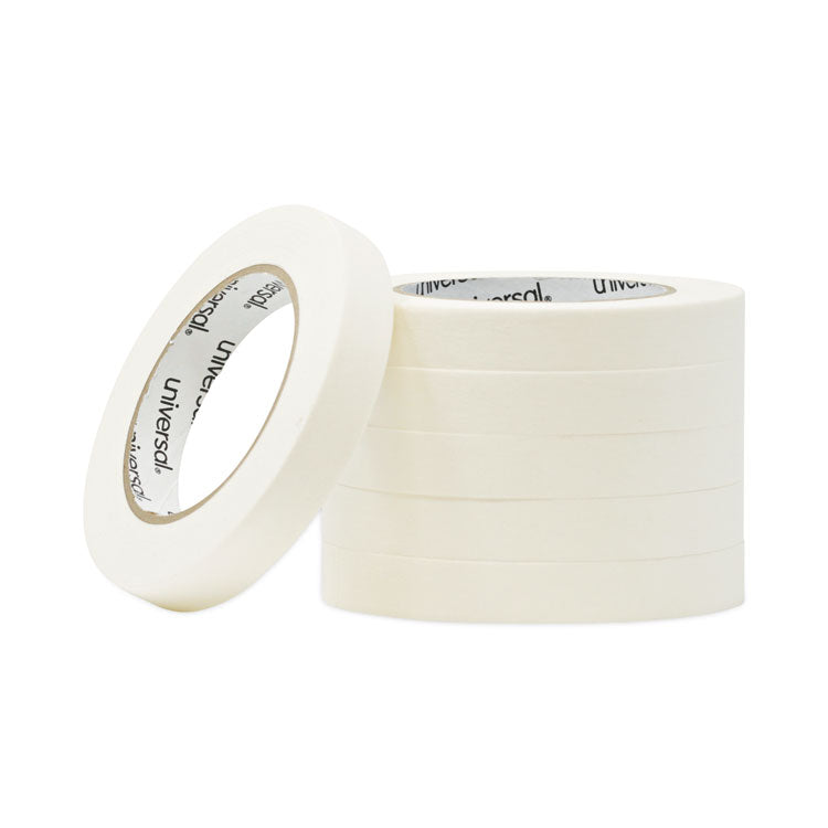 Removable General-Purpose Masking Tape, 3" Core, 18 Mm X 54.8 M, Beige, 6/pack