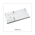 Deluxe Quick Set-Up String-And-Button Boxes, Legal Files, White, 12/carton