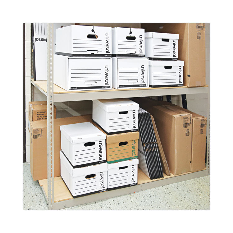 Heavy-Duty Storage Drawers, Legal Files, 17.25" X 25.5" X 11.5", White, 6/carton