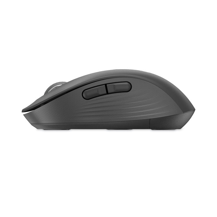 Signature M650 Wireless Mouse, Large, 2.4 GHz Frequency, 33 ft Wireless Range, Right Hand Use, Graphite