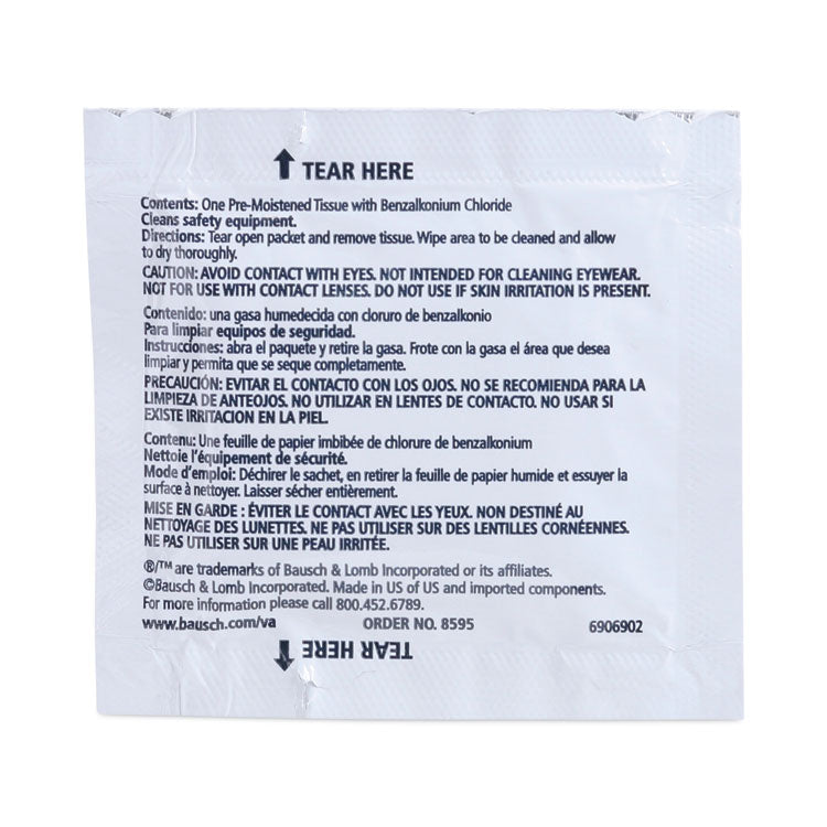 Antibacterial Office Equipment Wet Wipes, Cloth, 5 x 8, Unscented, White, 100/Box