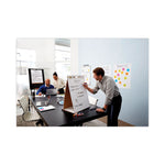 Pad Plus Tabletop Easel Pad with Self-Stick Sheets and Dry Erase Board, Unruled, 20 x 23, White, 20 Sheets