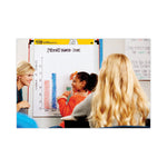 Self-Stick Tabletop Easel Pad with Command Strips, Presentation Format (1.5" Rule), 20 x 23, White, 20 Sheets