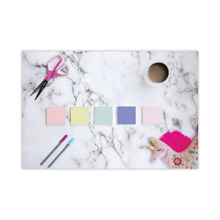 Original Recycled Note Pads, 3" x 3", Sweet Sprinkles Collection Colors, 100 Sheets/Pad, 12 Pads/Pack