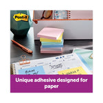 Original Recycled Note Pads, 3" x 3", Sweet Sprinkles Collection Colors, 100 Sheets/Pad, 12 Pads/Pack