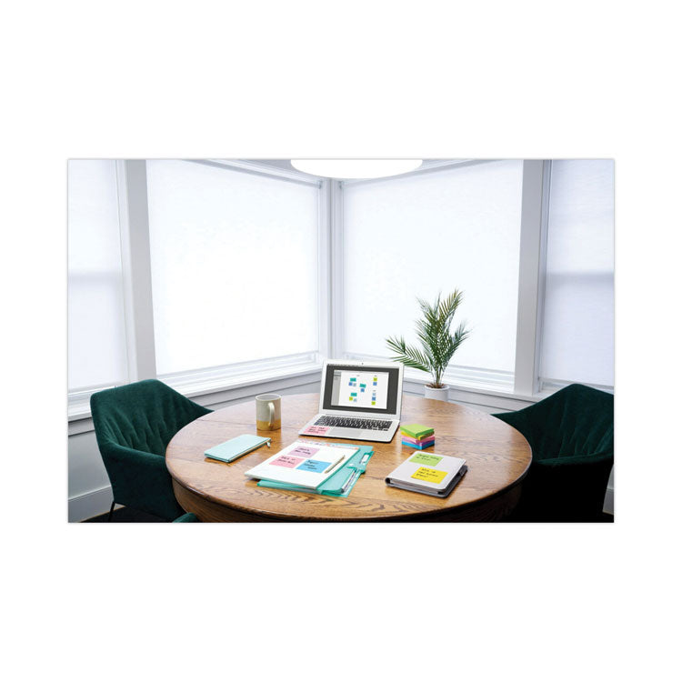 Original Pads in Floral Fantasy Collection Colors, Note Ruled, 3" x 5", 100 Sheets/Pad, 5 Pads/Pack