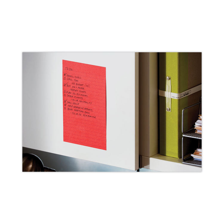 Pads in Playful Primary Collection Colors, Note Ruled, 4" x 6", 90 Sheets/Pad, 3 Pads/Pack