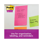 Pads in Energy Boost Collection Colors, Note Ruled, 4" x 6", 90 Sheets/Pad, 3 Pads/Pack