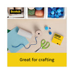 Double-Sided Tape, 3" Core, 0.5" X 36 Yds, Clear