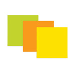 Big Notes, Unruled, 11 x 11, Green, 30 Sheets