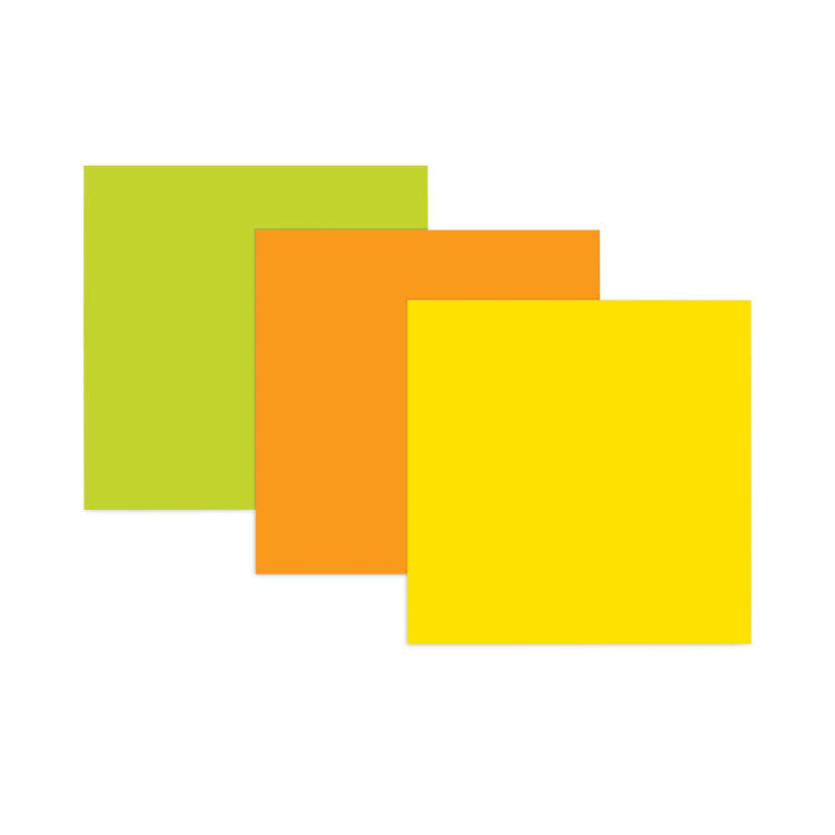 Big Notes, Unruled, 11 x 11, Orange, 30 Sheets