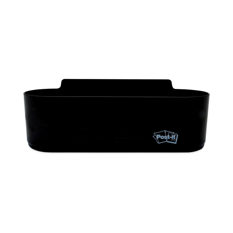 Dry Erase Accessory Tray, 8.5" x 3" x 5.25", Black