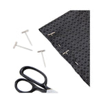 T-Pins, Steel, Silver, 1.5", 100/Box