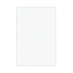 Loose White Memo Sheets, 4 X 6, Unruled, Plain White, 500/pack