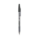 Better Ballpoint Pen, Stick, Medium 1 Mm, Black Ink, Smoke Barrel, Dozen