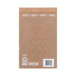 Curbside Recyclable Padded Mailer, #0, Bubble Cushion, Self-Adhesive Closure, 7 x 11.25, Natural Kraft, 100/Carton