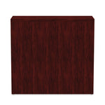 Alera Valencia Series Bookcase, Two-Shelf, 31.75w x 14d x 29.5h, Mahogany