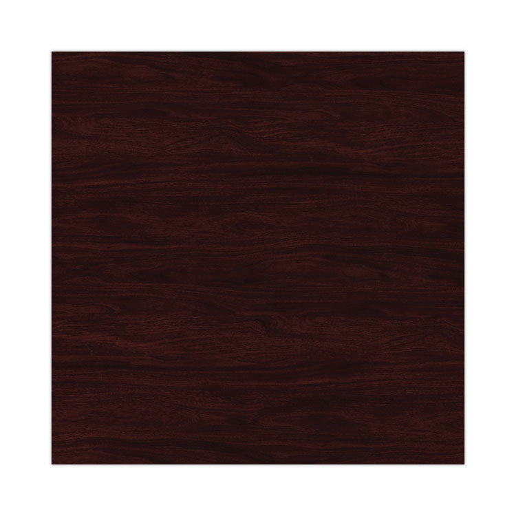 Alera Valencia Series Bookcase, Three-Shelf, 31.75w x 14d x 39.38h, Mahogany