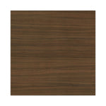 Alera Valencia Series Bookcase, Four-Shelf, 31.75w x 14d x 54.88h, Modern Walnut