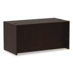 Alera Valencia Series Straight Front Desk Shell, 59.13" X 29.5" X 29.63", Espresso