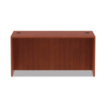 Alera Valencia Series Straight Front Desk Shell, 59.13" X 29.5" X 29.63", Medium Cherry