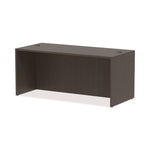 Alera Valencia Series Straight Front Desk Shell, 65" X 29.5" X 29.63", Espresso