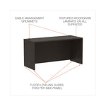 Alera Valencia Series Credenza Shell, 59.13w X 23.63d X 29.5h, Espresso