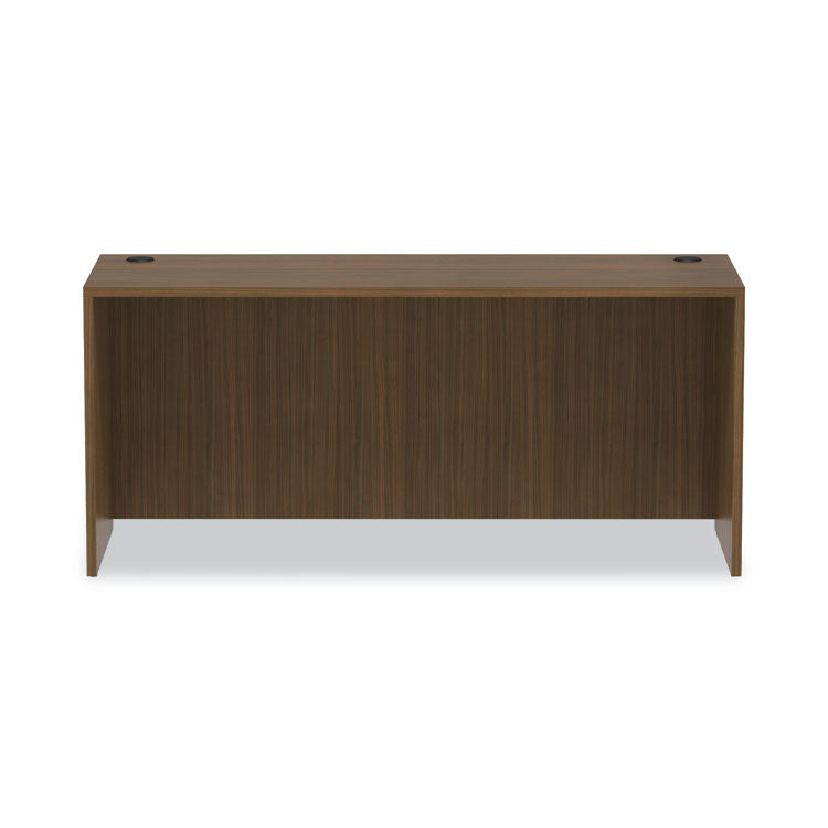 Alera Valencia Series Credenza Shell, 65w X 23.63d X 29.5h, Modern Walnut