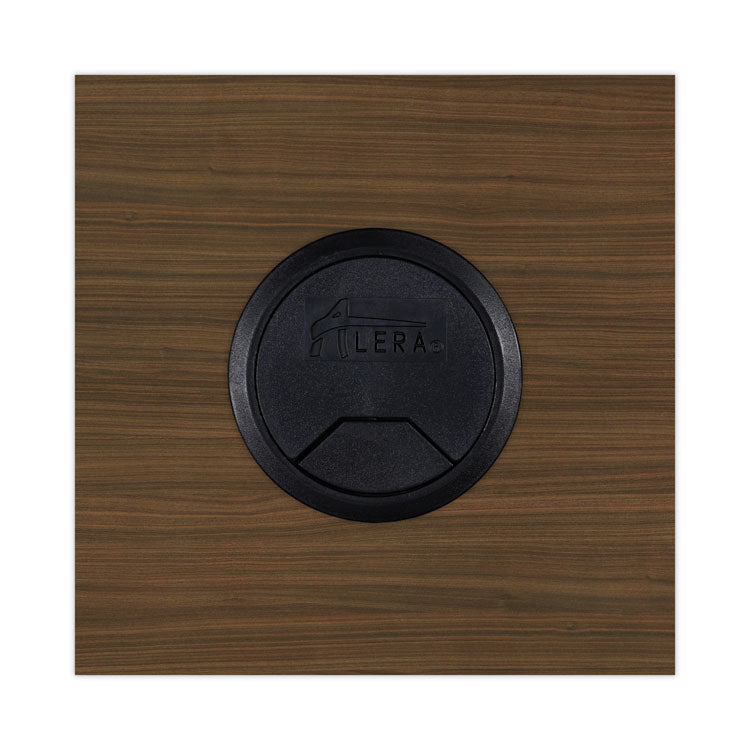 Alera Valencia Series Credenza Shell, 70.88w X 23.63d X 29.5h, Modern Walnut