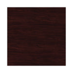 Alera Valencia Series Hutch with Doors, 4 Compartments, 58.88w x 15d x 35.38h, Mahogany