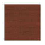 Alera Valencia Series Hutch with Doors, 4 Compartments, 64.75w x 154d x 35.38h, Medium Cherry