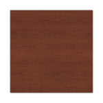 Alera Valencia Series Hutch with Doors, 4 Compartments, 70.63w x 15d x 35.38h, Medium Cherry