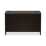 Alera Valencia Series Straight Front Desk Shell, 47.25" X 29.5" X 29.63", Espresso