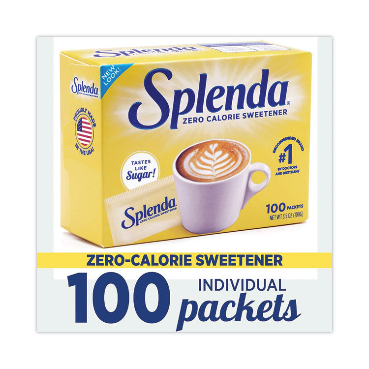 No Calorie Sweetener, 1 g Packet, 100/Box