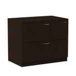 Alera Valencia Series Lateral File, 2 Legal/letter-Size File Drawers, Espresso, 34" X 22.75" X 29.5"