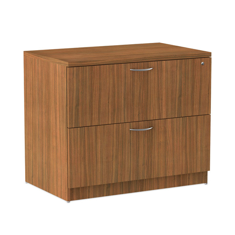 Alera Valencia Series Lateral File, 2 Legal/letter-Size File Drawers, Modern Walnut, 34" X 22.75" X 29.5"