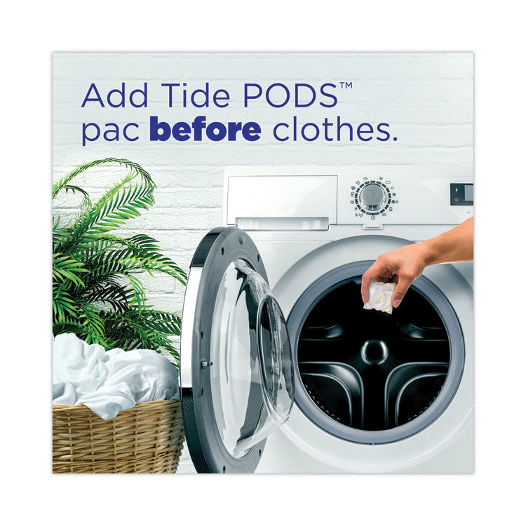 Pods, HE Compatible, Unscented, 81 Pods/Tub, 4 Tubs/Carton