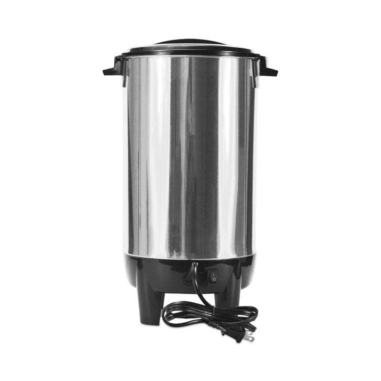 30-Cup Percolating Urn, Stainless Steel