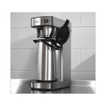 Air Pot Brewer, 75 oz, 8.75 x 14.75 x 21.25, Stainless Steel